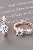 1.3 Carat Moissanite 925 Sterling Silver Earrings-Bijou Crush