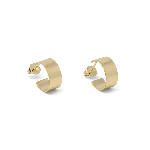 Mini Irma Glam Hoops – Sterling Silver, 14k Gold, or Rose Gold-Bijou Crush