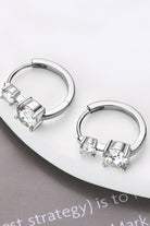 1.3 Carat Moissanite 925 Sterling Silver Earrings-Bijou Crush