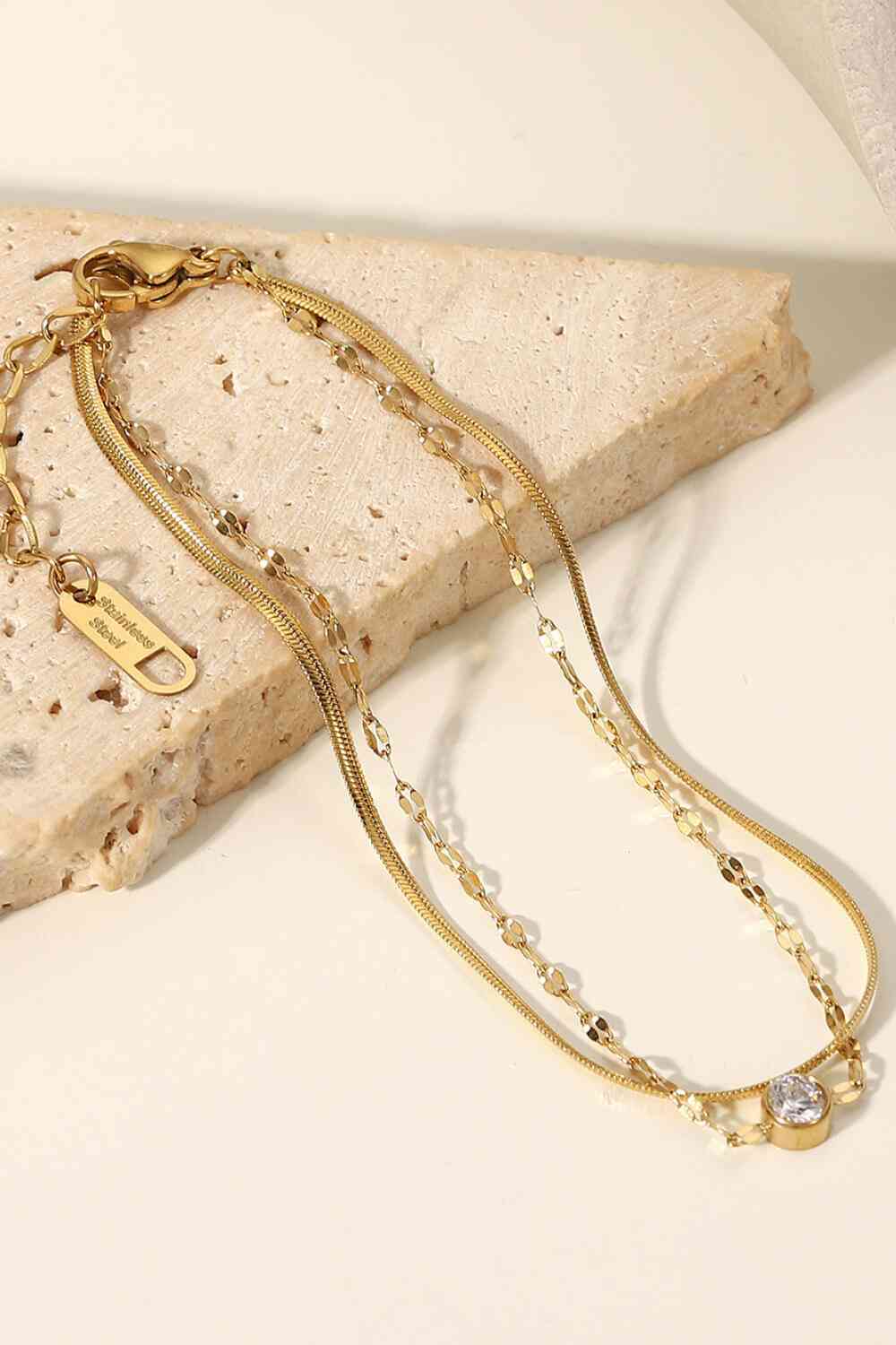 Icing on the Cake Rhinestone Double-Layered Bracelet-Bijou Crush