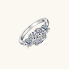 3.5 Carat Moissanite 925 Sterling Silver Ring-Bijou Crush
