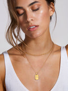 18K Gold-Plated Stainless Steel Double-Layered Necklace-Bijou Crush