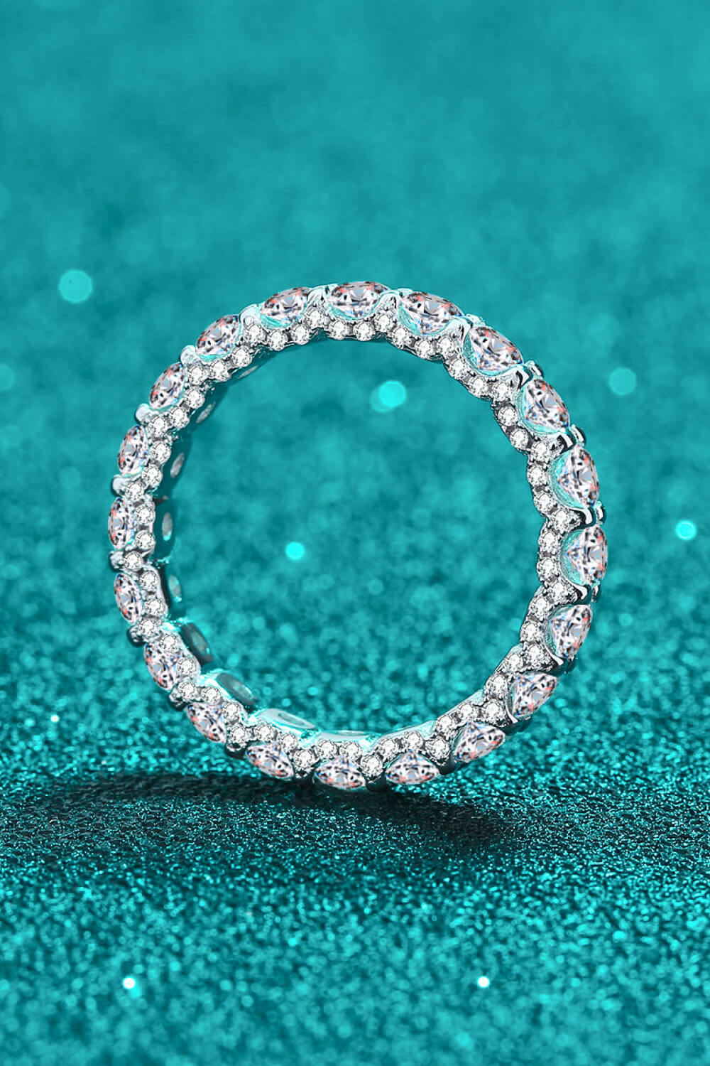 Charmed Moissanite Ring-Bijou Crush
