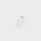 Heart Shape Cross Inlaid Zircon Open Ring-Bijou Crush