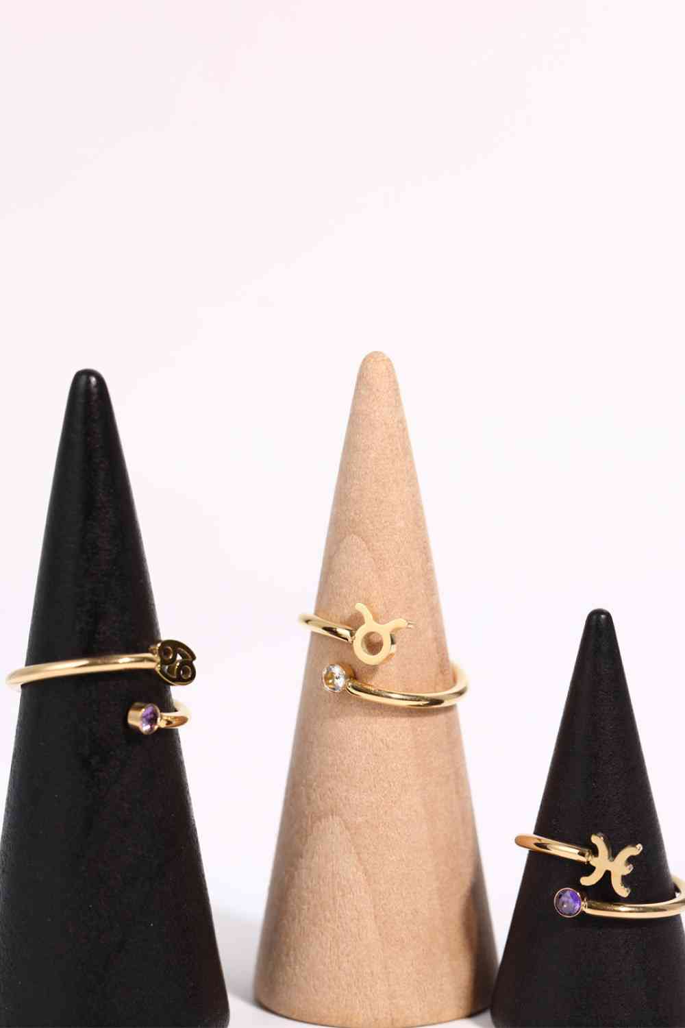 Constellation Stainless Steel Bypass Ring-Bijou Crush