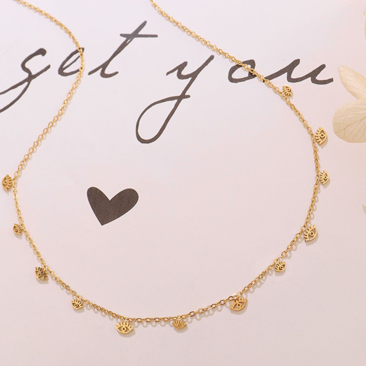 Titanium Steel Charm Necklace-Bijou Crush