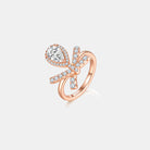 1 Carat Moissanite Zircon Sterling Silver Ring-Bijou Crush