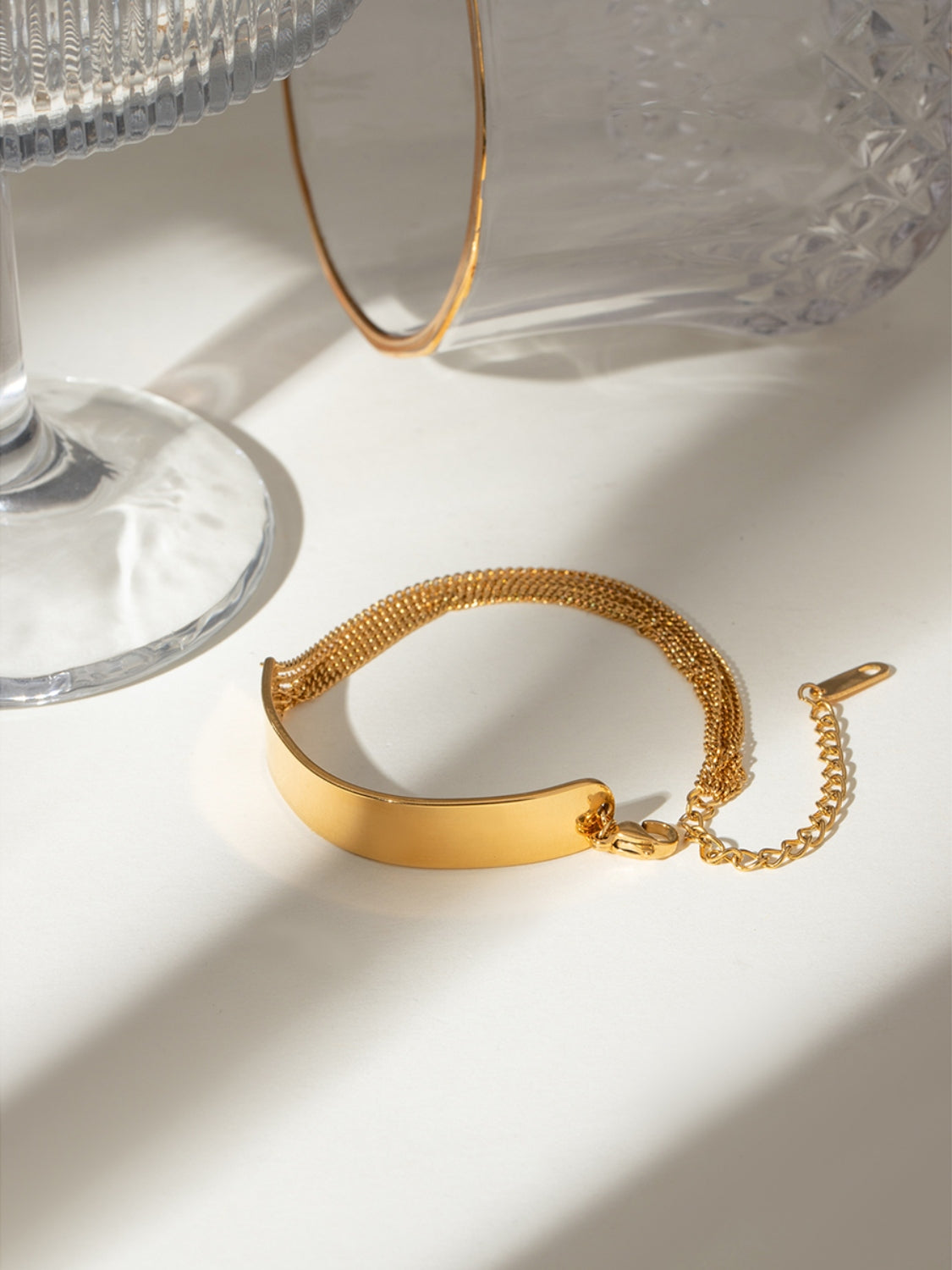 18K Gold-Plated Stainless Steel Bracelet-Bijou Crush