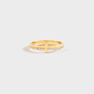 Zircon 925 Sterling Silver Cross Ring-Bijou Crush