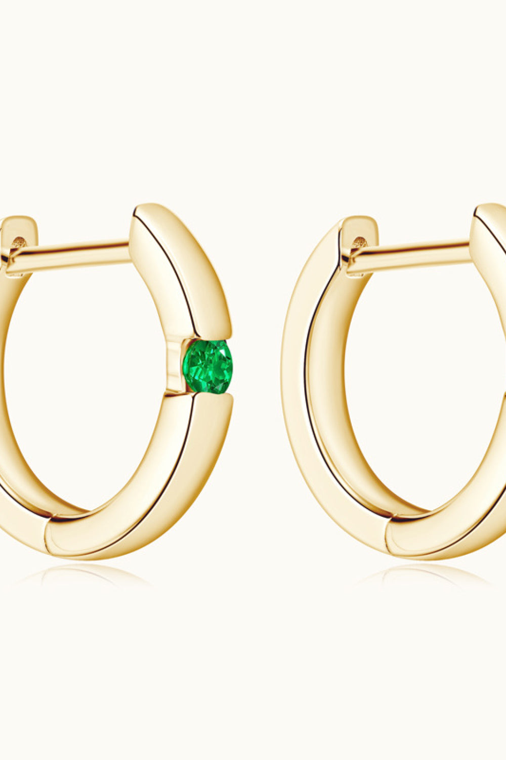 Lab-Grown Emerald Earrings-Bijou Crush