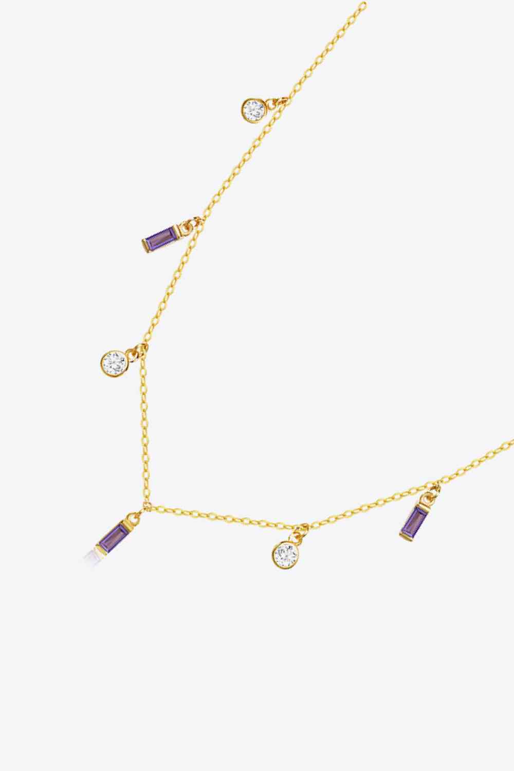 18K Gold Plated Multi-Charm Chain Necklace-Bijou Crush