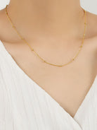 925 Sterling Silver Beaded Necklace-Bijou Crush