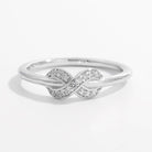 Sterling Silver Zircon Geometric Ring-Bijou Crush