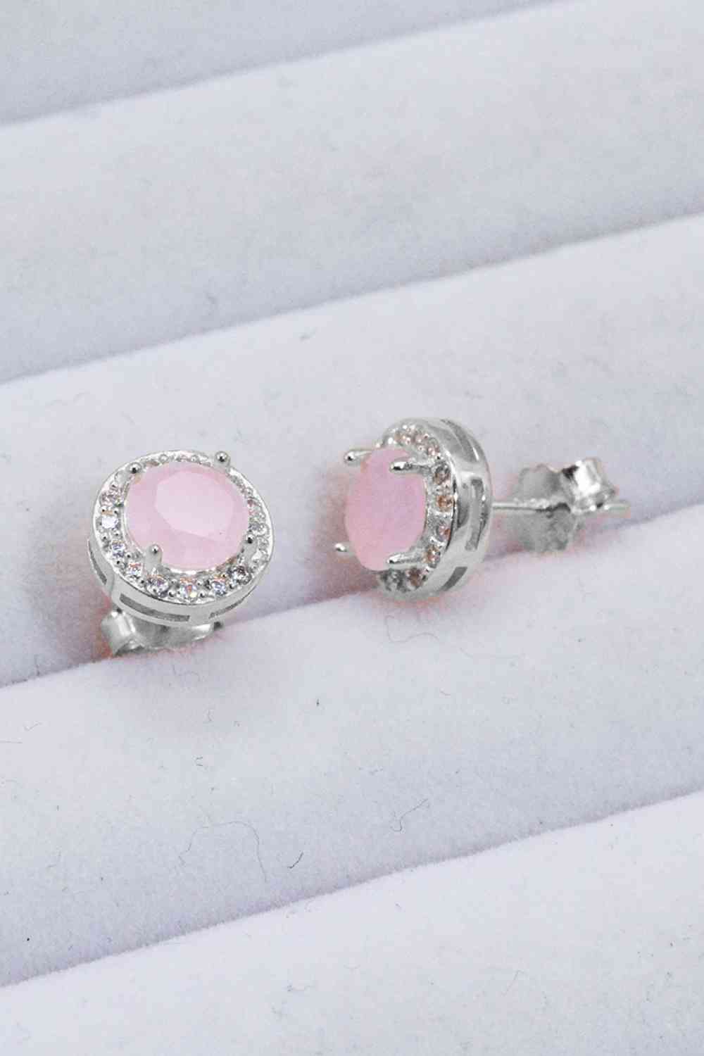 Give It To You 925 Sterling Silver Quartz Earrings-Bijou Crush