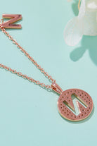 Adored Moissanite K to T Pendant Necklace-Bijou Crush