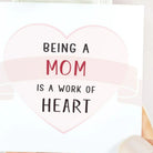 MOM Heart Shape 925 Sterling Silver Engraved Ring-Bijou Crush