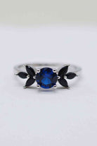 Spinel Zircon Leaf Ring-Bijou Crush
