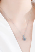 Look Amazing 2 Carat Moissanite Pendant Necklace-Bijou Crush