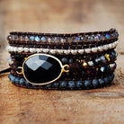 Agate Beaded Bracelet-Bijou Crush
