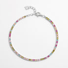 Inlaid Zircon 925 Sterling Silver Bracelet-Bijou Crush