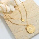 Stainless Steel Double-Layered Necklace-Bijou Crush
