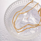 Stainless Steel Double-Layered Necklace-Bijou Crush