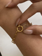 18K Gold-Plated Stainless Steel Chain Bracelet-Bijou Crush