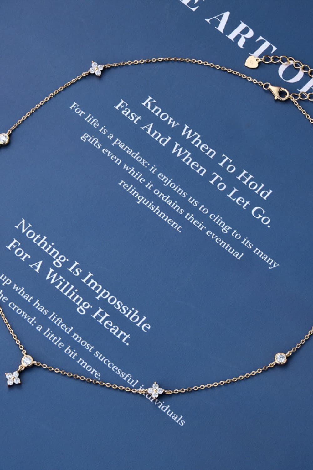 Moissanite 925 Sterling Silver Necklace-Bijou Crush