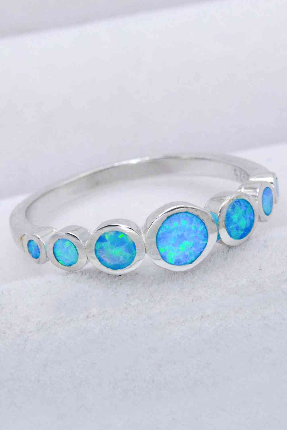 925 Sterling Silver Multi-Opal Ring-Bijou Crush