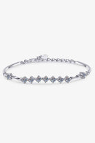 Moissanite 925 Sterling Silver Bracelet-Bijou Crush