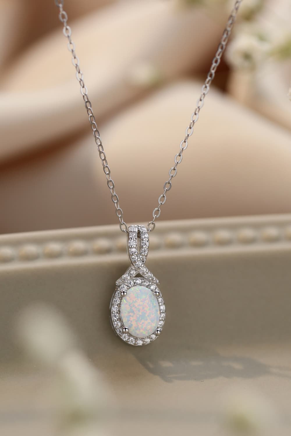Feeling My Best Opal Pendant Necklace-Bijou Crush