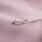 Knotted Hearts 925 Sterling Silver Open Ring-Bijou Crush