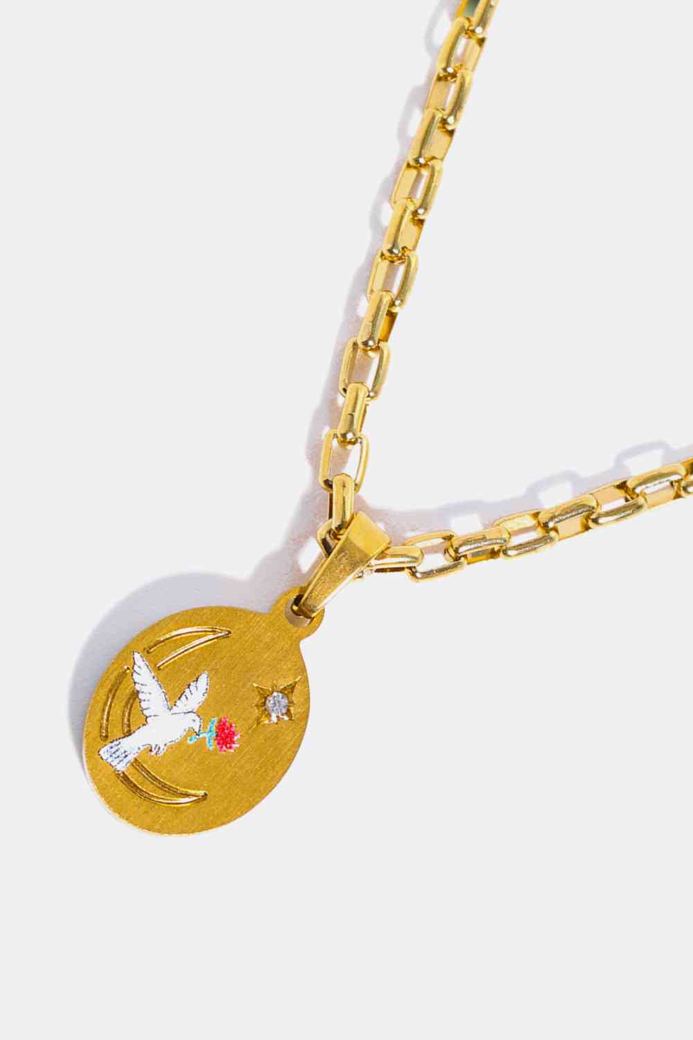 Stainless Steel 18K Gold-Plated Necklace-Bijou Crush