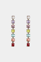 Geometrical Shape Resin Dangle Earrings-Bijou Crush
