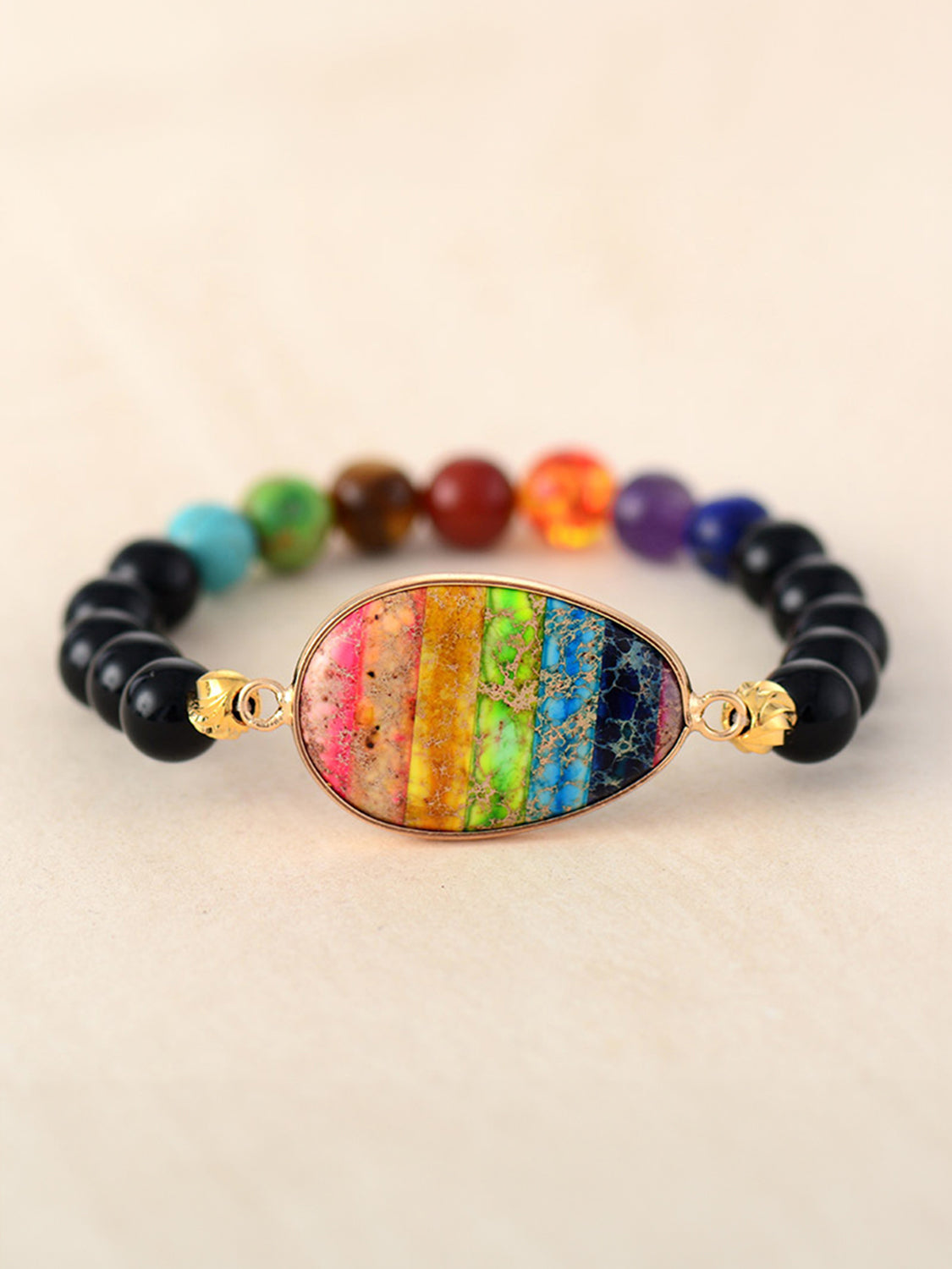 Geometrical Shape Beaded Bracelet-Bijou Crush
