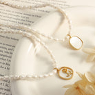 18K Gold-Plated Freshwater Pearl Necklace-Bijou Crush