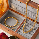 18K Gold-Plated Copper Necklace-Bijou Crush