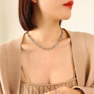 Chunky Chain Titanium Steel Necklace-Bijou Crush