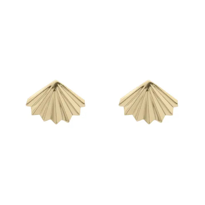 Myrtle Fan Stud Earring-Bijou Crush