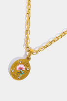 Stainless Steel 18K Gold-Plated Necklace-Bijou Crush