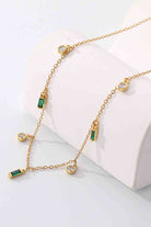 18K Gold Plated Multi-Charm Chain Necklace-Bijou Crush