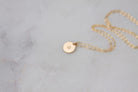 Tiny Anchor Necklace-Bijou Crush
