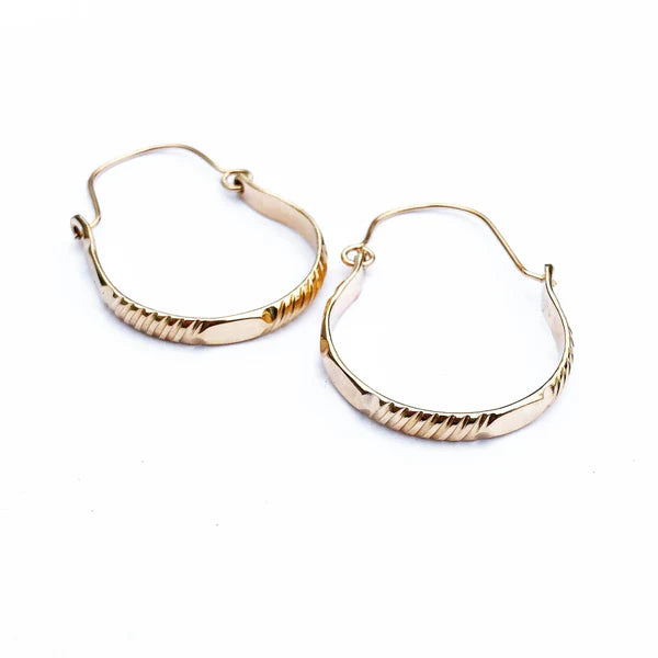 Mildred Hoop Earrings-Bijou Crush