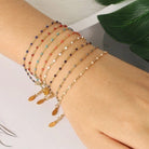 Simple Style Geometric Titanium Steel Plating Bracelet-Bijou Crush