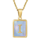Fashion Letter Titanium Steel Necklace-Bijou Crush