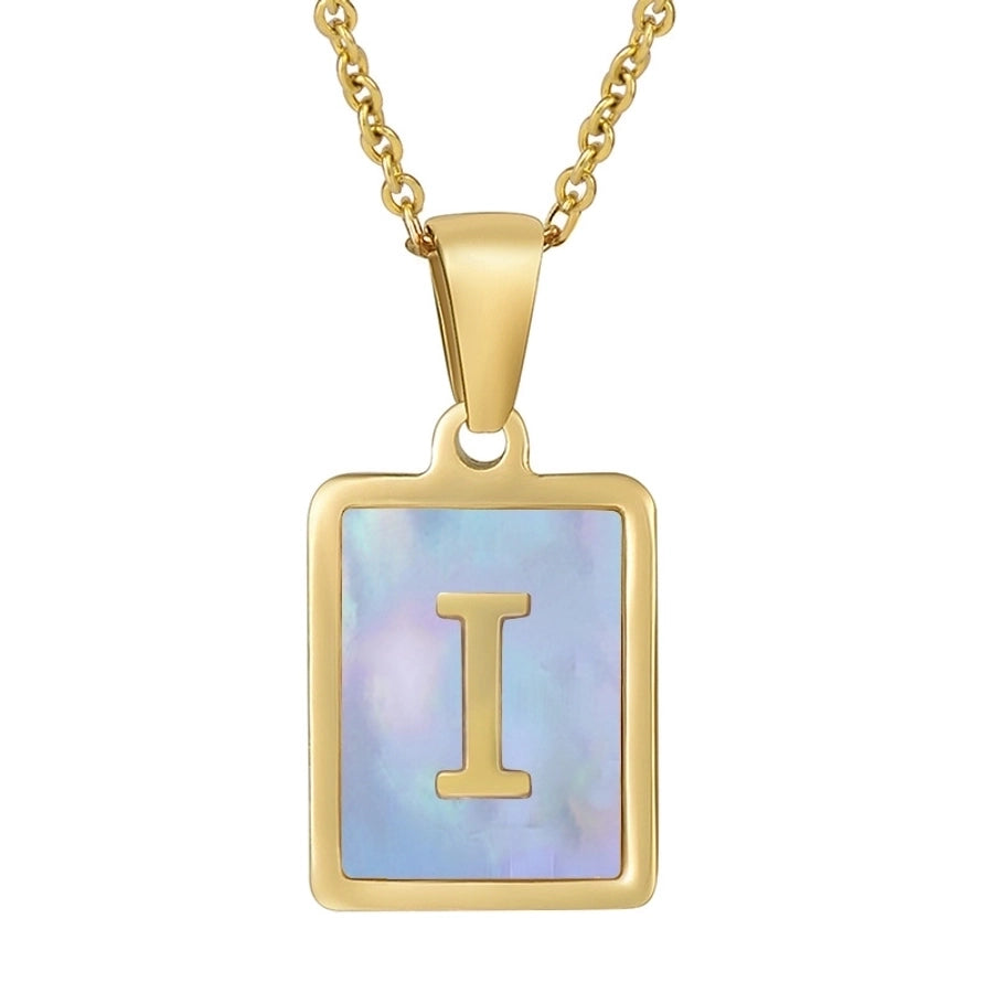 Fashion Letter Titanium Steel Necklace-Bijou Crush