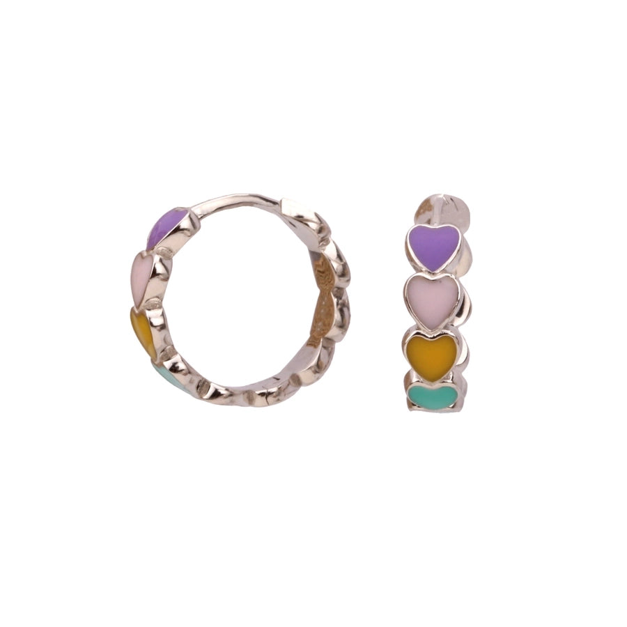 Heartthrob Sterling Silver Earrings – Sweet and Stylish-Bijou Crush