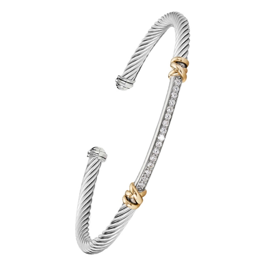 Vintage Geometric Cuff – Timeless 304 Stainless Steel Elegance-Bijou Crush