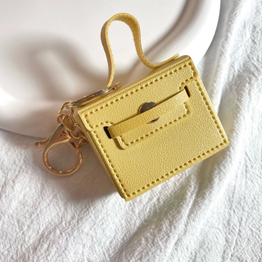 Aesthetic Block Mini Keychain – Minimalist Everyday Accessory-Bijou Crush