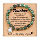 Commute Heart Shape Mixed Materials Handmade Bracelet-Bijou Crush